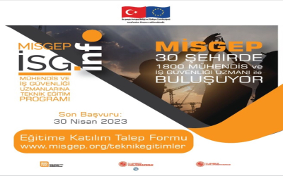 MİSGEP MEETS 1800 ENGINEERS AND OCCUPATIONAL SAFETY EXPERTS IN 30 CITIES