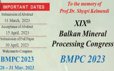 19th Balkan Mineral Processing Congress
