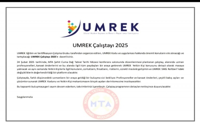 UMREK Çalıştayı 2025