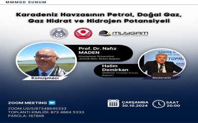 Karadeniz Havzasının Petrol, Doğal Gaz, Gaz Hidrat ve Hidrojen Potansiyeli Sunumu