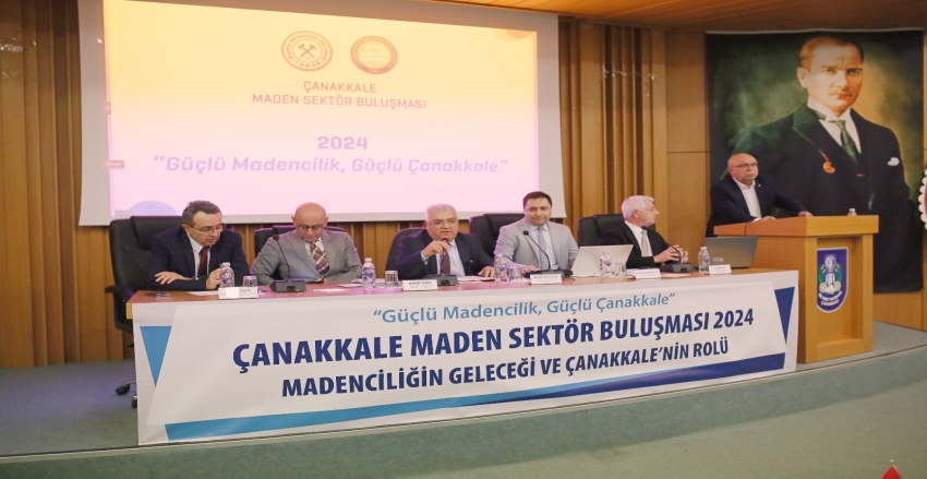 Çanakkale Maden Sektör Buluşması 2024